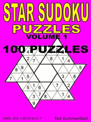 cover image of Star Sudoku Puzzles. Volume 1.